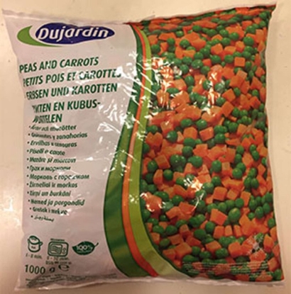 Picture of DUJ PEAS AND CARROTS 1KG
